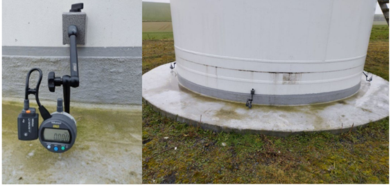 Wind turbine and detector