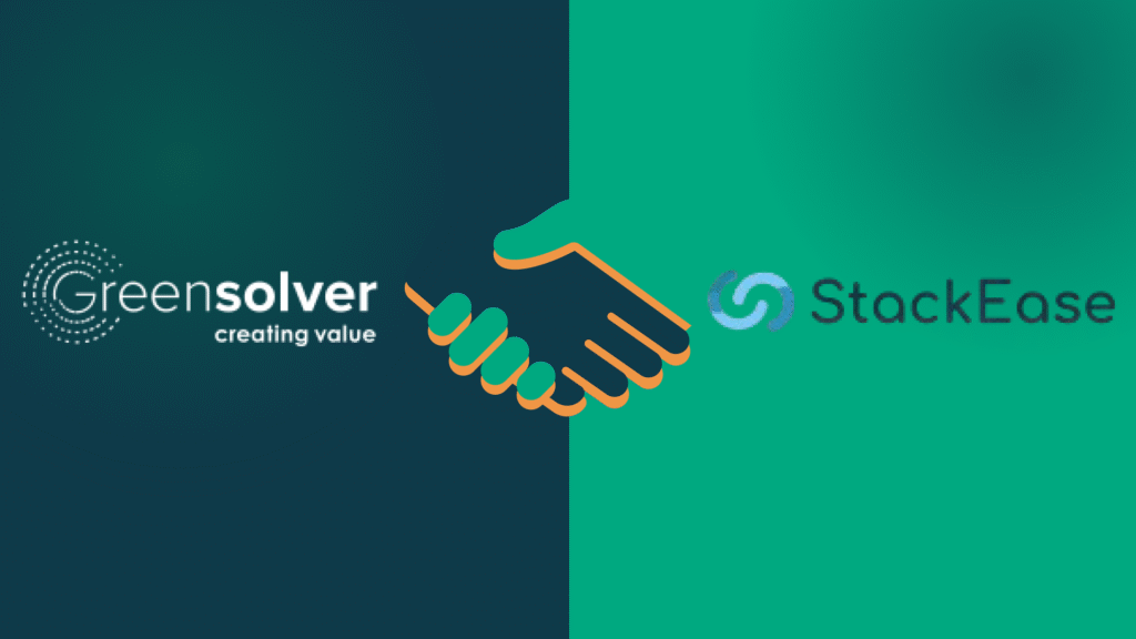 Greensolver and stackease logos