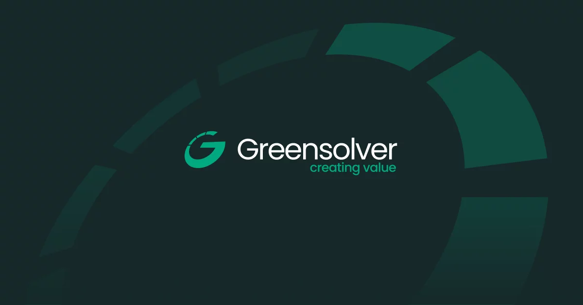 Greensolver baneer and logo