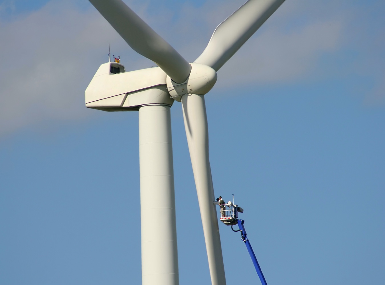 Maintenance of a wind turbine