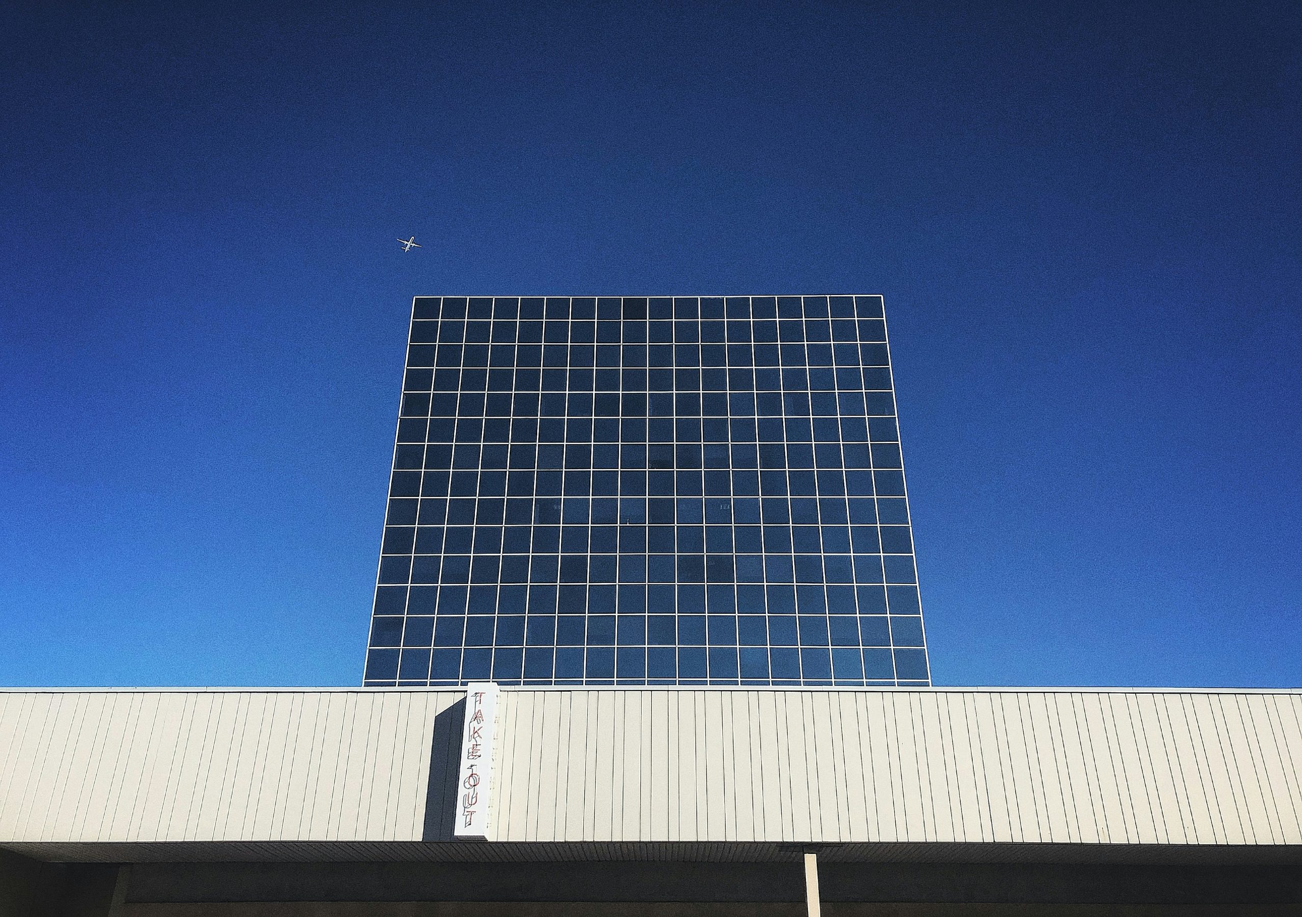 Solar Panel with Blue sky