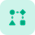 Icon Green Circle Triangle