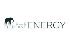 Blue Elephant Logo